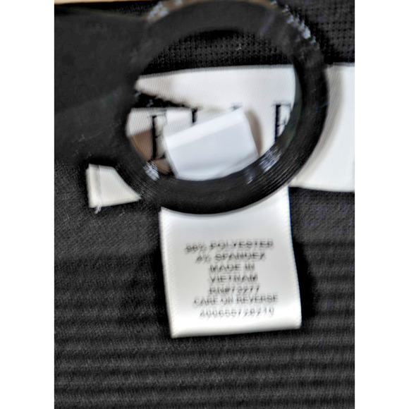 ELLE Womens XXL Black Pencil Skirt Wide Elastic Pull On - Picture 3 of 5